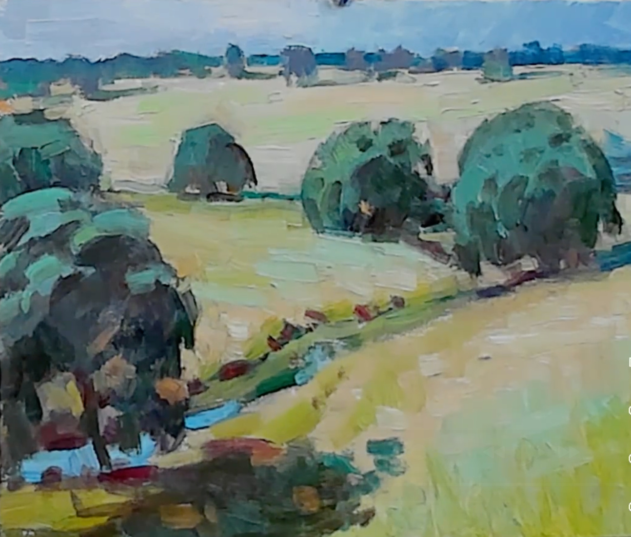 Ray Roberts: Painting Oak Trees